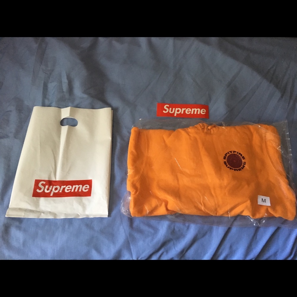 {SOLD} Supreme/ Spitfire Hooded Sweatshirt